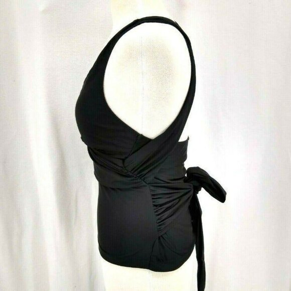 Jones New York Tankini Swim Top Essential Black - Picture 9 of 10